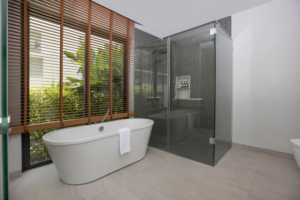 Villa Luma Botanica, freestanding bath, Bang Tao Phuket