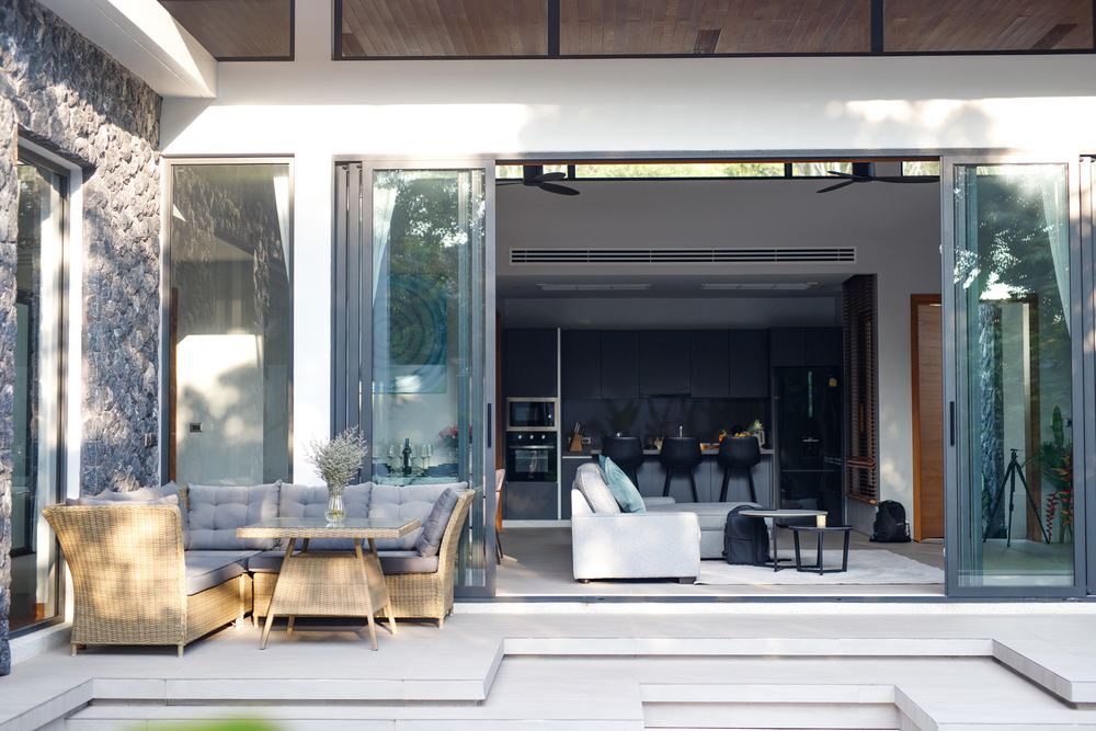 Villa Luma Botanica, outdoor lounge, Bang Tao Phuket